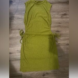 SHEIN short dress with side cutouts